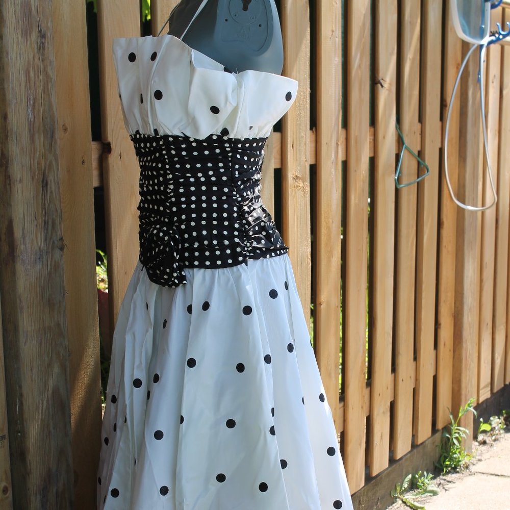 Vintage Polka Dot Dress